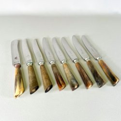 Knive - middagsknive (8 stk) Aux 2 Lions + Paris 