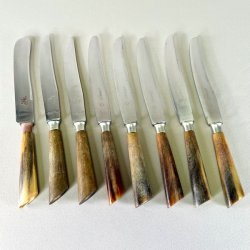 Knive - middagsknive (8 stk) Aux 2 Lions + Paris 