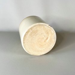 Saltglaserede potter - sennepsfarvede