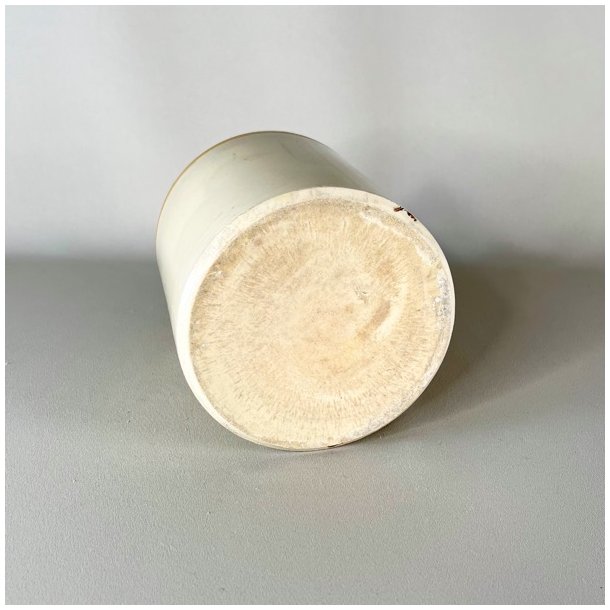 Saltglaserede potter - sennepsfarvede