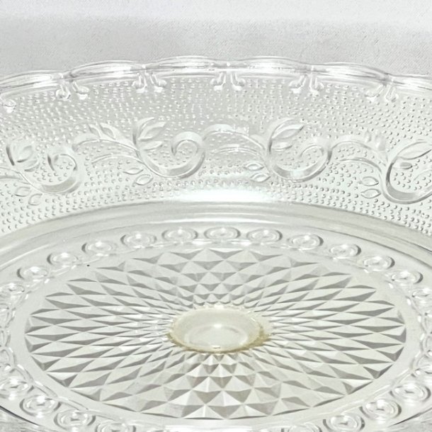 Glasopsats - vintage kagefad p fod 