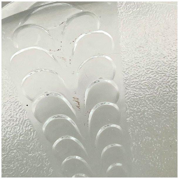 Lagkagefad - hjerter p fod