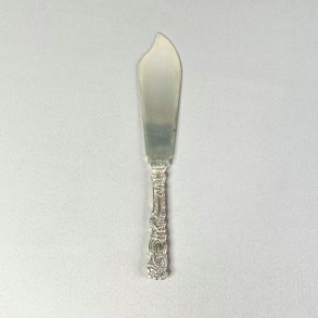 Vintage lagkagekniv - slvplet