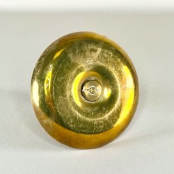 Antik Skultuna kammerstager i messing/malm 