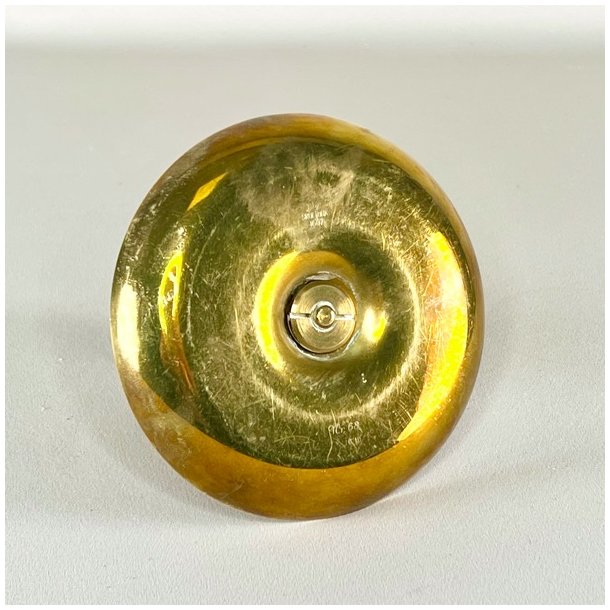 Antik Skultuna kammerstager i messing/malm 