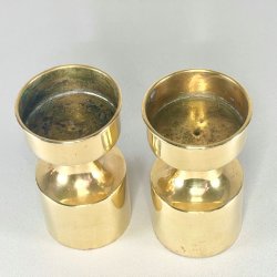 Messing lysestager - Boyes Metalkunst, flere strrelser