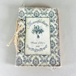 Notesbog - romantisk vintage stil