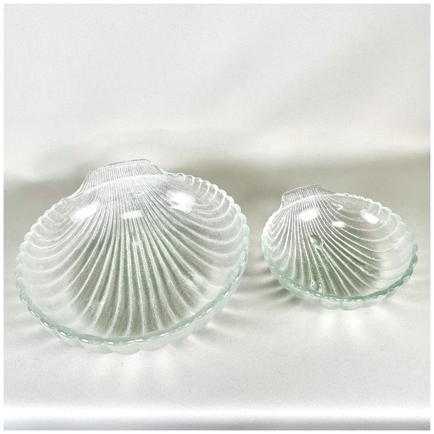 Muslingeskle i matteret glas