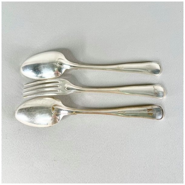 Vintage slvbestik (st a' 3 stk) 
