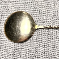 Vintage marmeladeske - s�lvplet