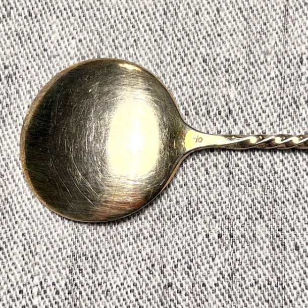 Vintage marmeladeske - s�lvplet