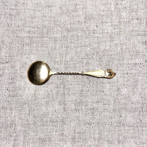 Vintage marmeladeske - s�lvplet