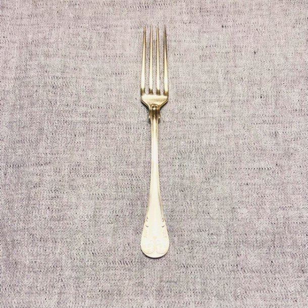 Vintage bestik - kniv, gaffel, ske og suppeske 