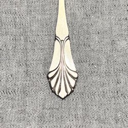 Vintage slvgaffel - slvplet