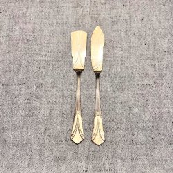 Vintage bestikst - ost- og smrkniv 