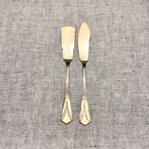 Vintage bestikst - ost- og smrkniv 