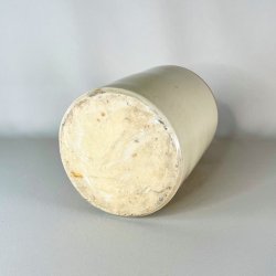 Saltglaserede krukker - sennepsfarvede