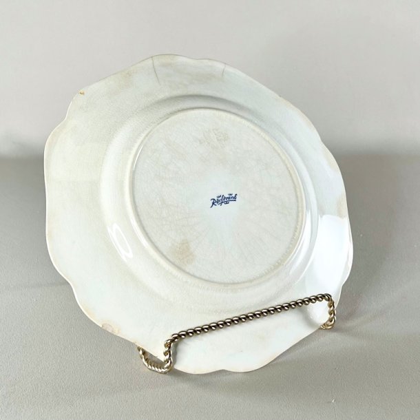 Tallerken - med monogram, R�rstrand