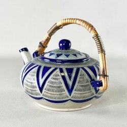 Tekande - hndlavet, saltglaseret 