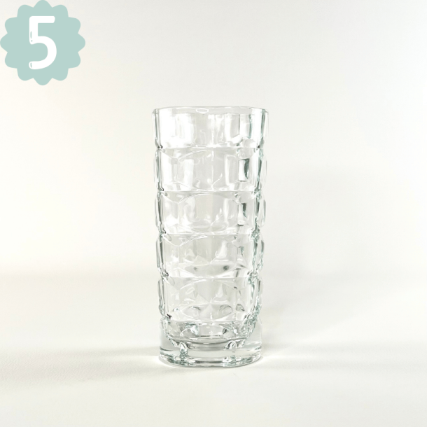 Vintage glasvaser - hospitalsvaser, str. M-L