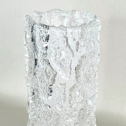 Vase - vintage frostet bark