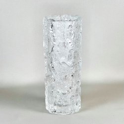 Vase - vintage frostet bark