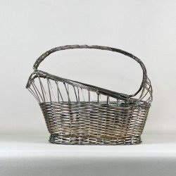 Vinflaskeholder i metal  