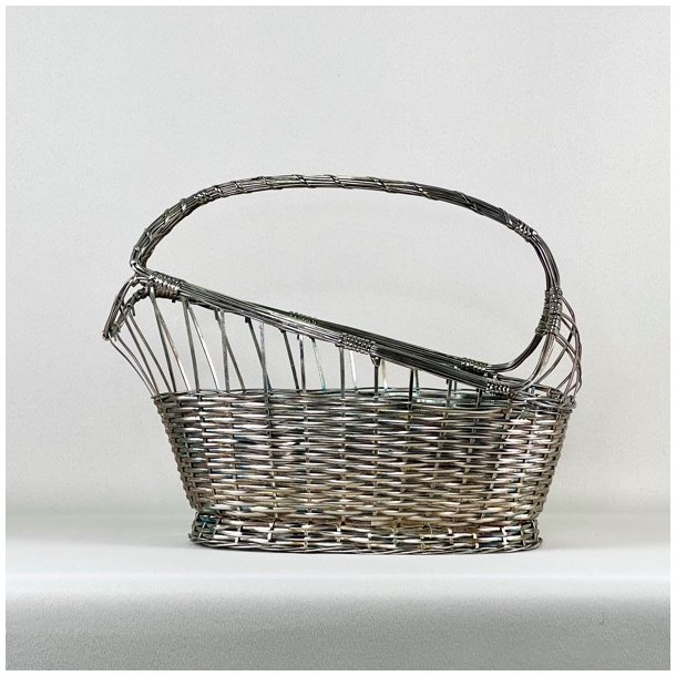 Vinflaskeholder i metal  