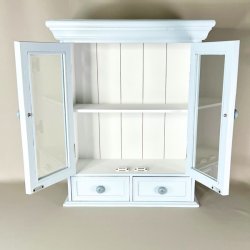 Vitrineskab til vgophng - SOLGT