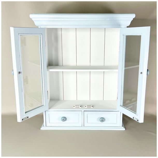 Vitrineskab til vgophng - SOLGT