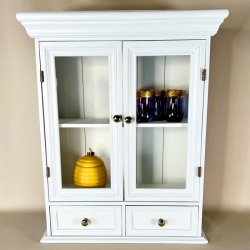 Vitrineskab til vgophng - SOLGT