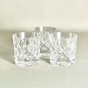 Whisky glas (st af 3) krystalglas 